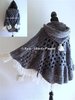 PATR1032 - Poncho with sleeves and large hood