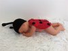 PATR0207 - Newborn - baby-outfit - ladybug