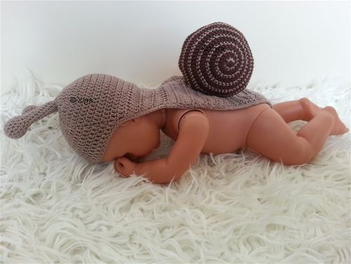 PATR0208 - Newborn - baby-outfit - snail