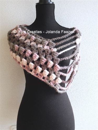 PATR1054 – Shoulder warmer / shawl
